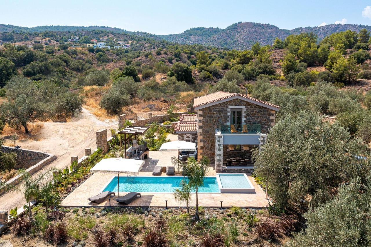 Villa Antheia Kalathos Buitenkant foto