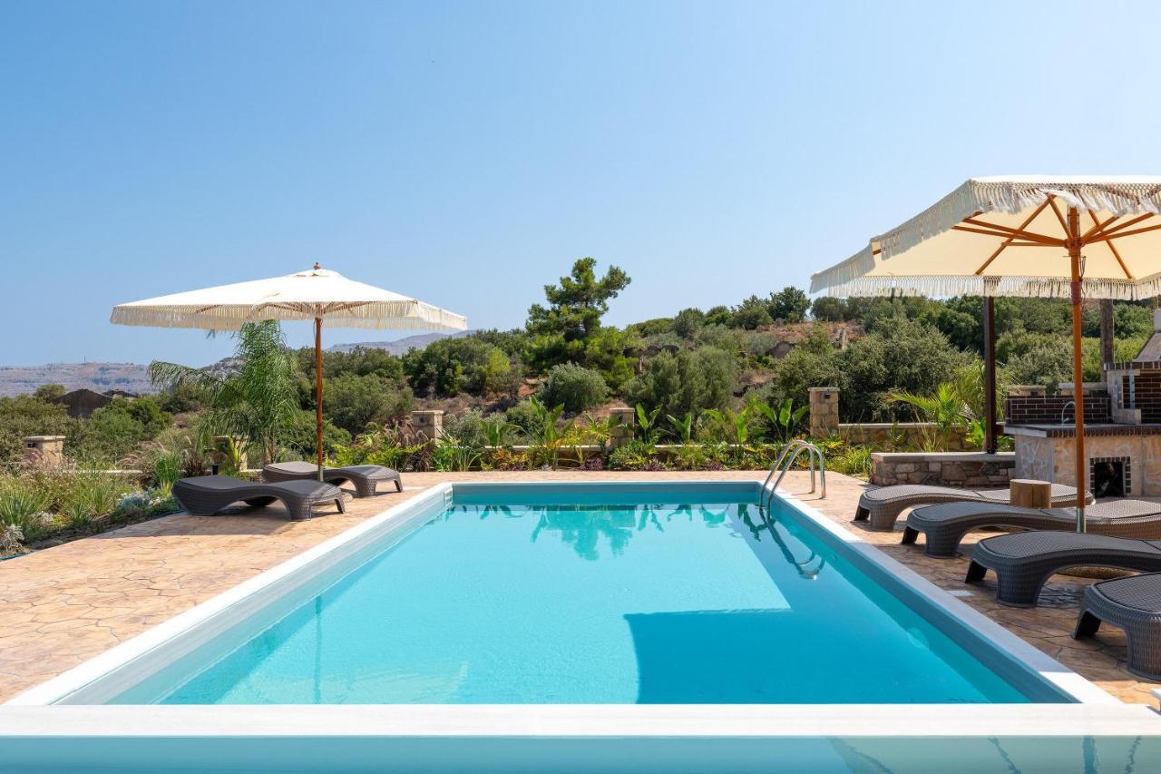 Villa Antheia Kalathos Buitenkant foto